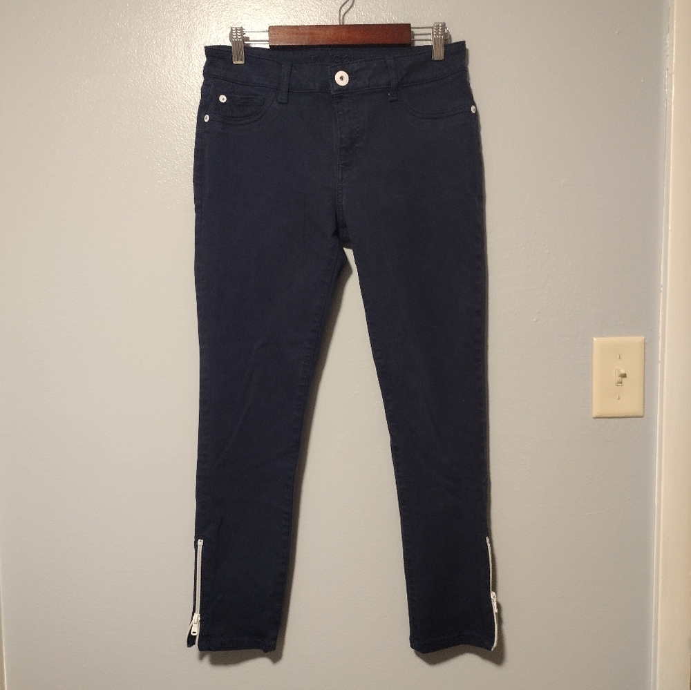 DL1961 Florence Cropped Ankle Zip Jeans